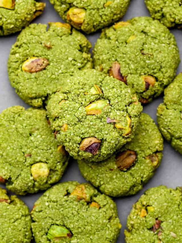 Vegan Matcha Cookies